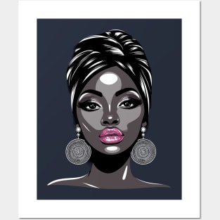 Black Woman Afrocentric Posters and Art